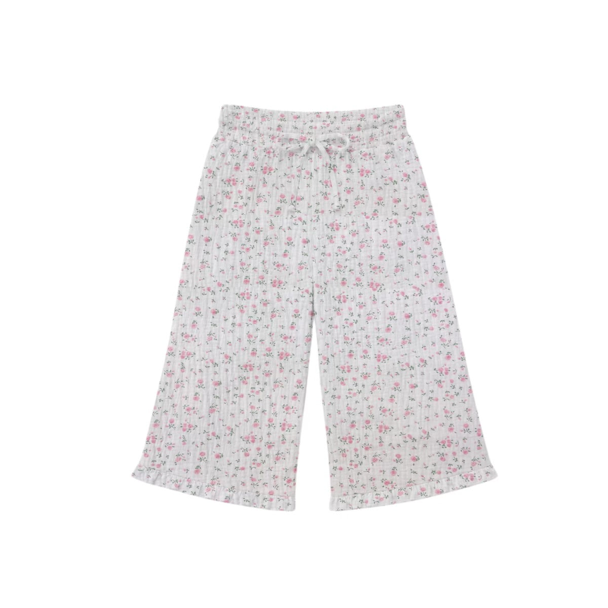Vintage Floral Girls Culottes