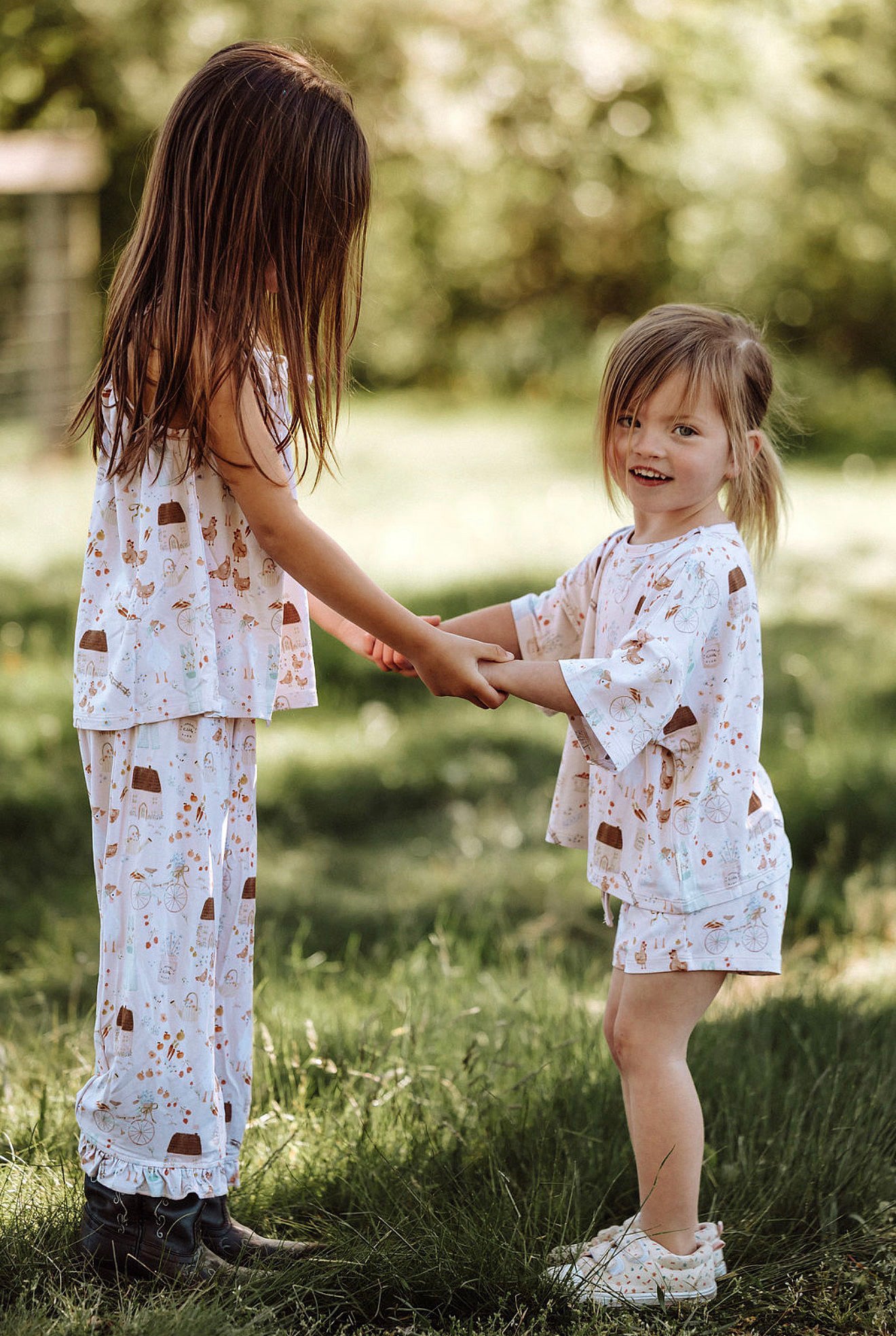 Hens and Heirlooms Culotte Set