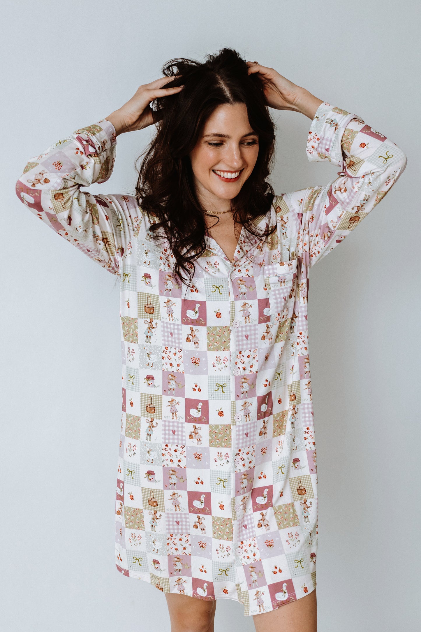 Little Mouse on The Prairie Womens Nightgown