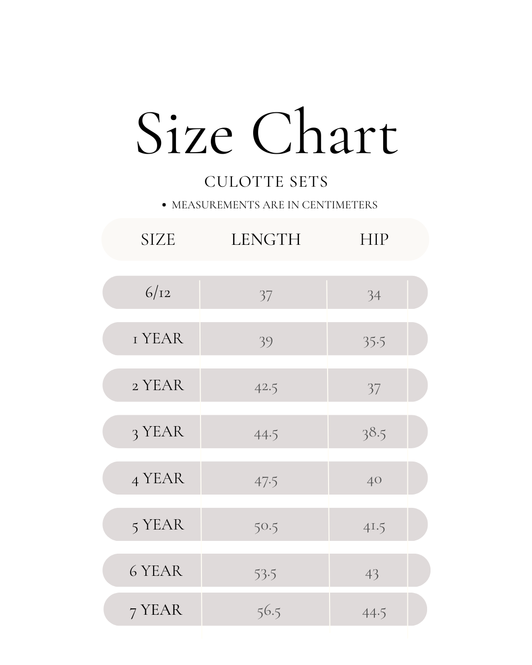 Nells Cottage Culotte Set