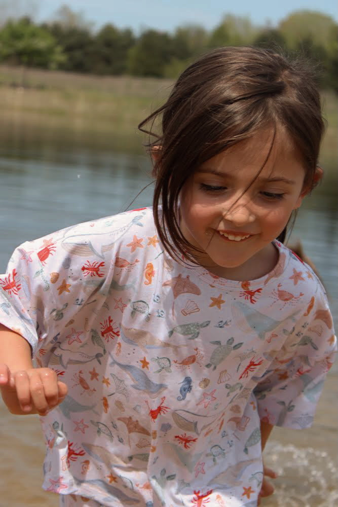 Coastal Creatures Oversized Summer Set