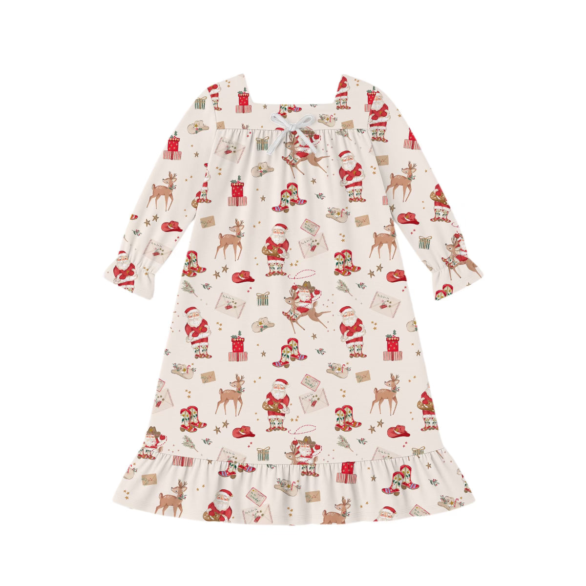Ho-Ho Howdy Long Sleeve Dress