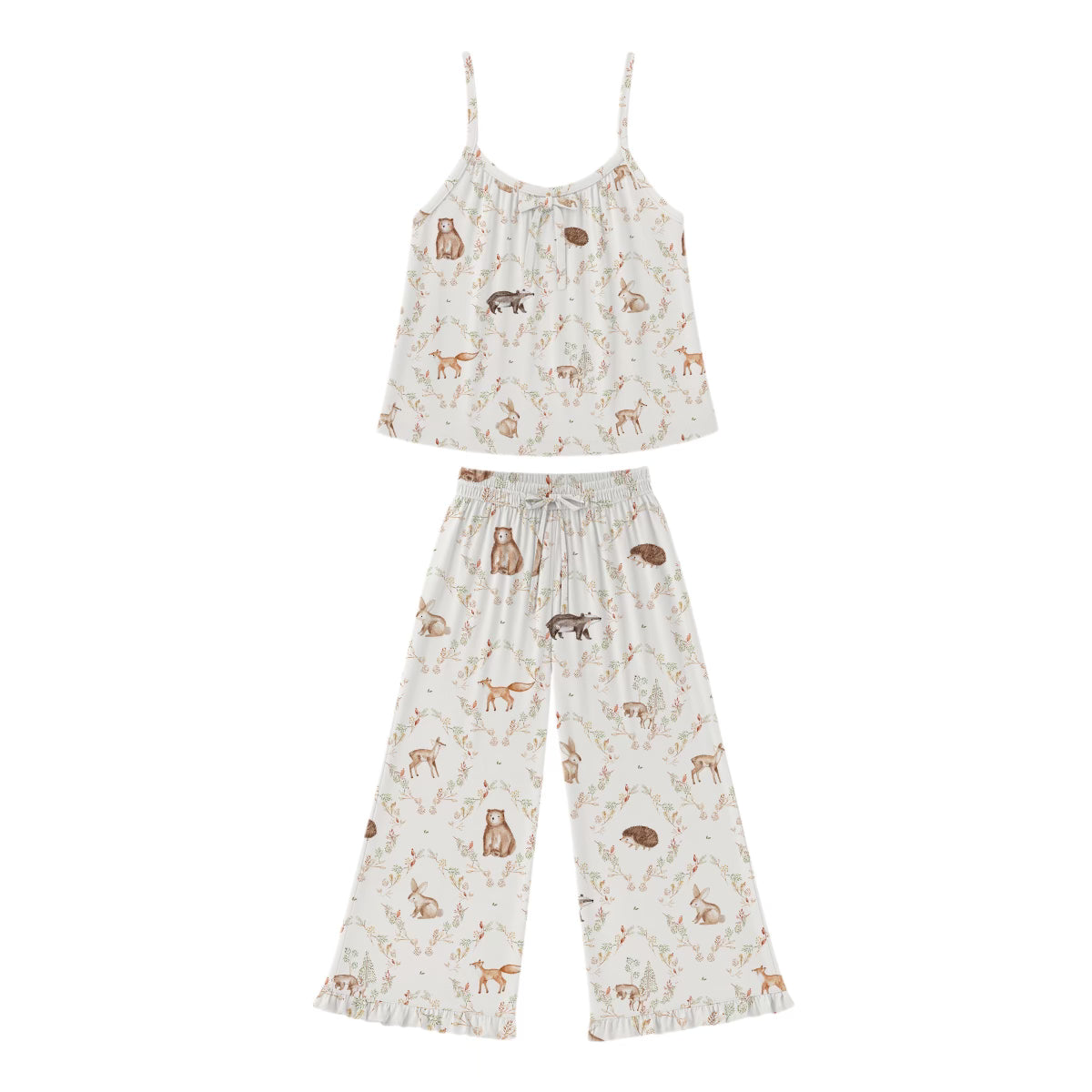Woodland Tales Womens Ruffle Set
