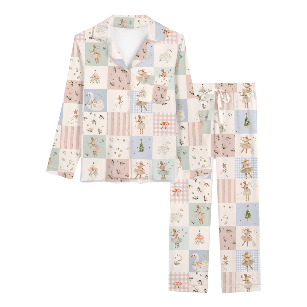 Sugar Plum Patchwork Womens Set