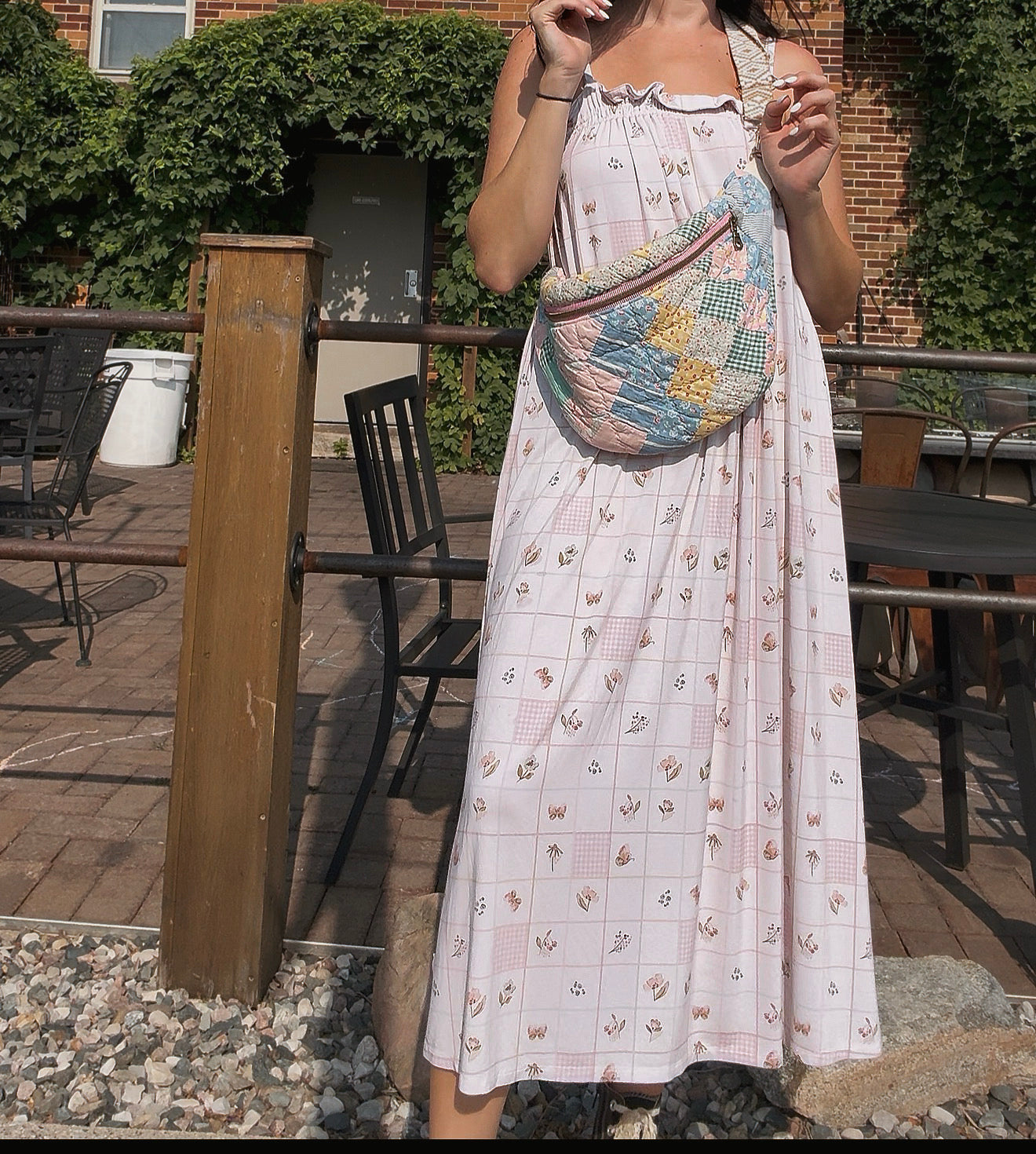 Garden Quilt Womens Dress