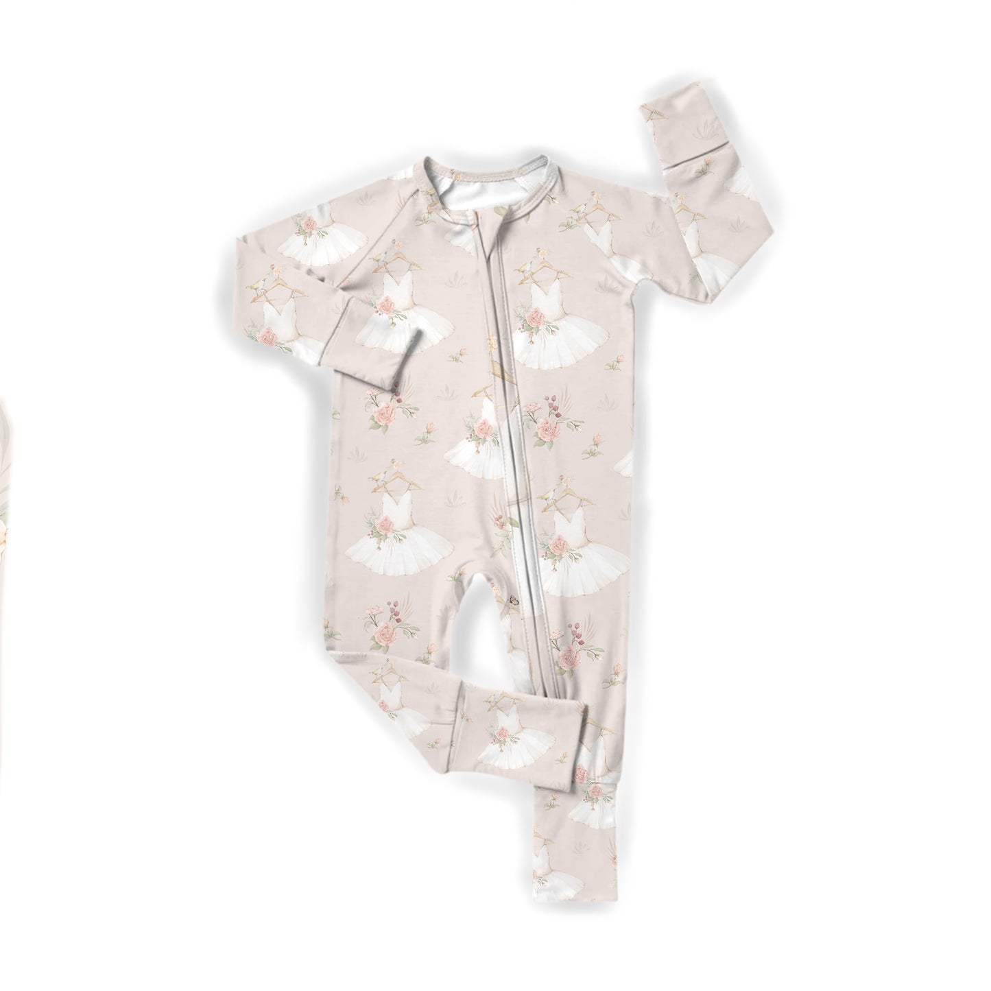 Tiny Dancer Zipper Romper