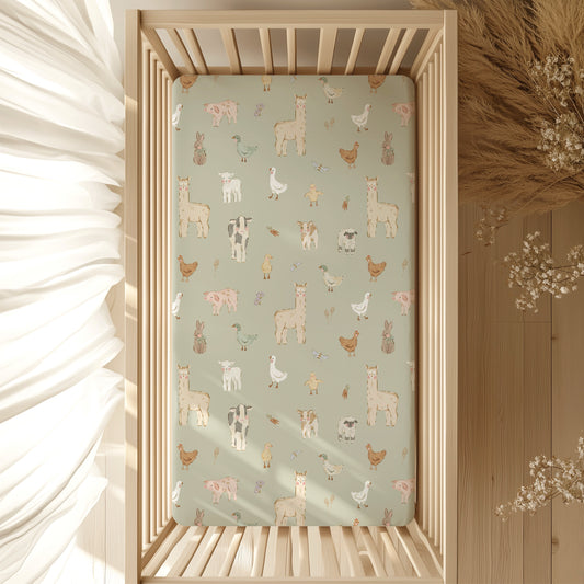 Prairie Pals Crib Sheet