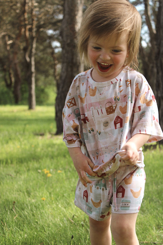 Vintage Farm Oversized Summer Set