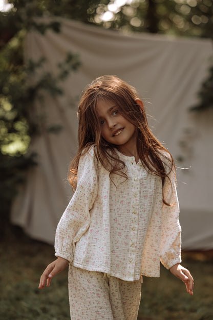 Vintage Floral Charlotte Blouse