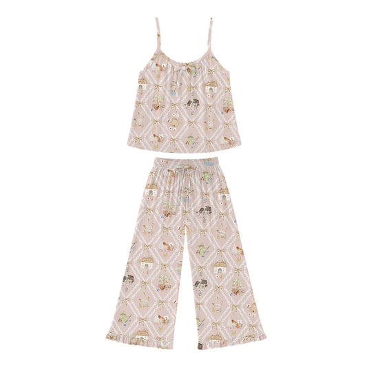 Nells Cottage Womens Ruffle Set