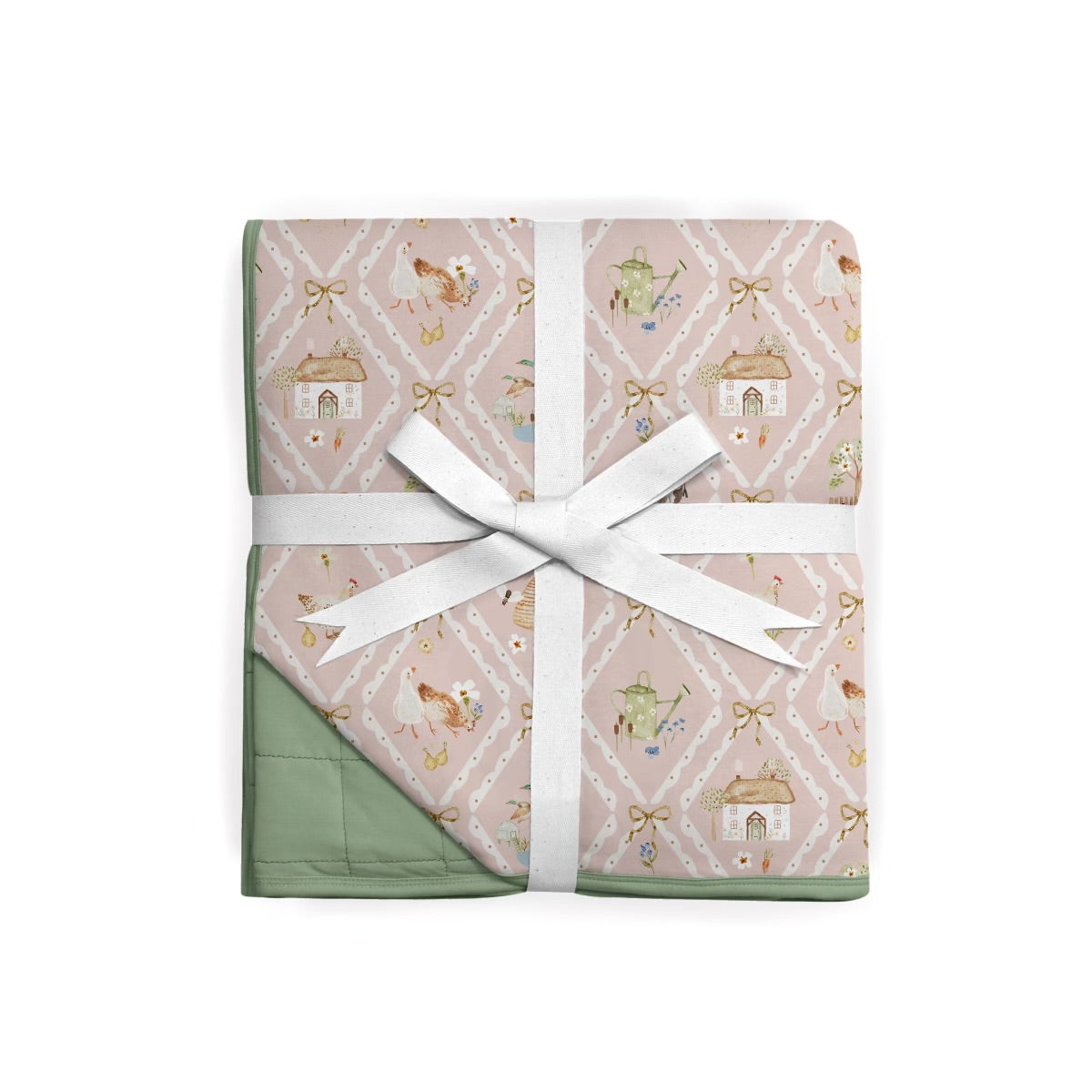 Nells Cottage Quilted Blanket