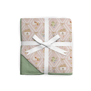 Nells Cottage Quilted Blanket