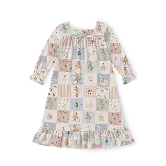 Sugarplum Patchwork Nightgown - PRESALE - PLEASE read description