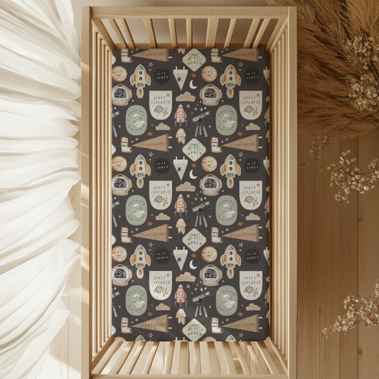 Out Of This World Crib Sheet