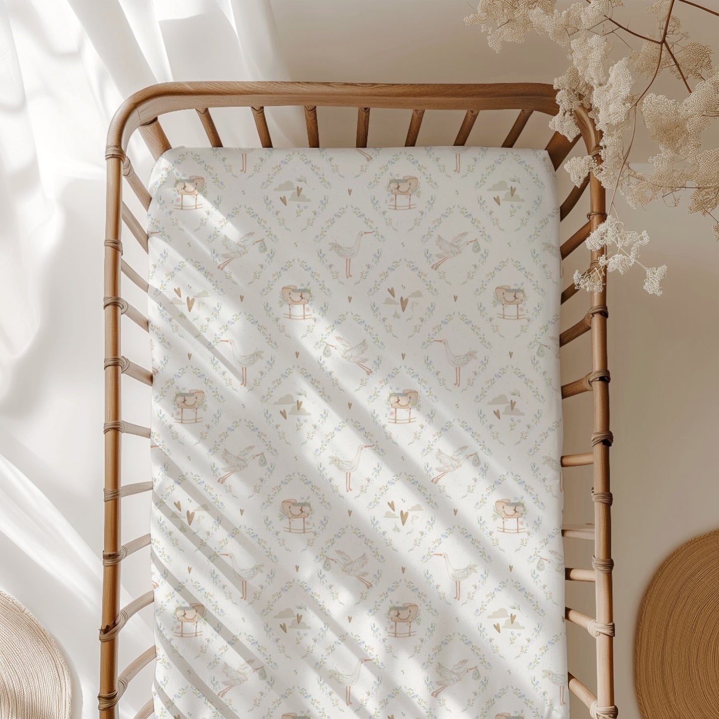 Heirloom Lullaby Crib Sheet