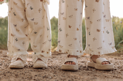 Butterfly Lane Vintage Lace Balloon Pant