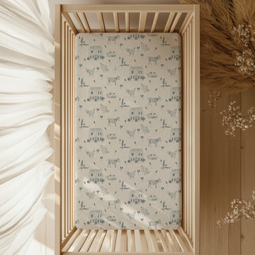 Country Cottage Crib Sheet