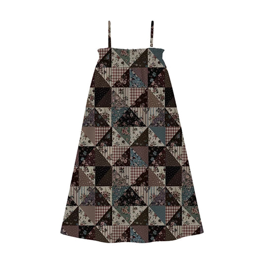 Patchwork and Posies Womens Dress