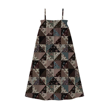 Patchwork and Posies Womens Dress
