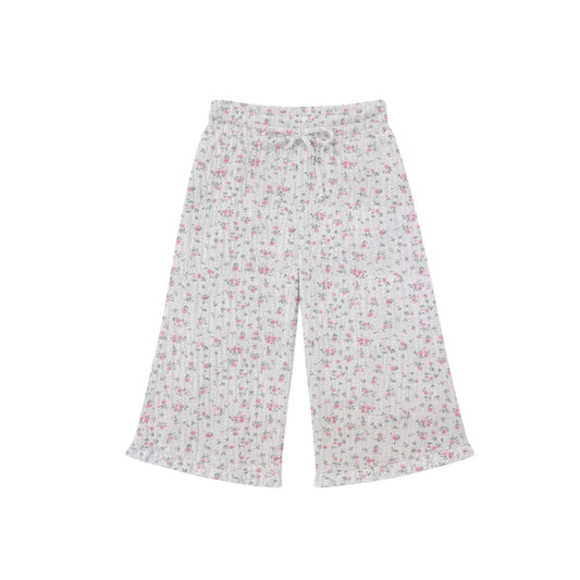 Vintage Blooms Girls Culottes