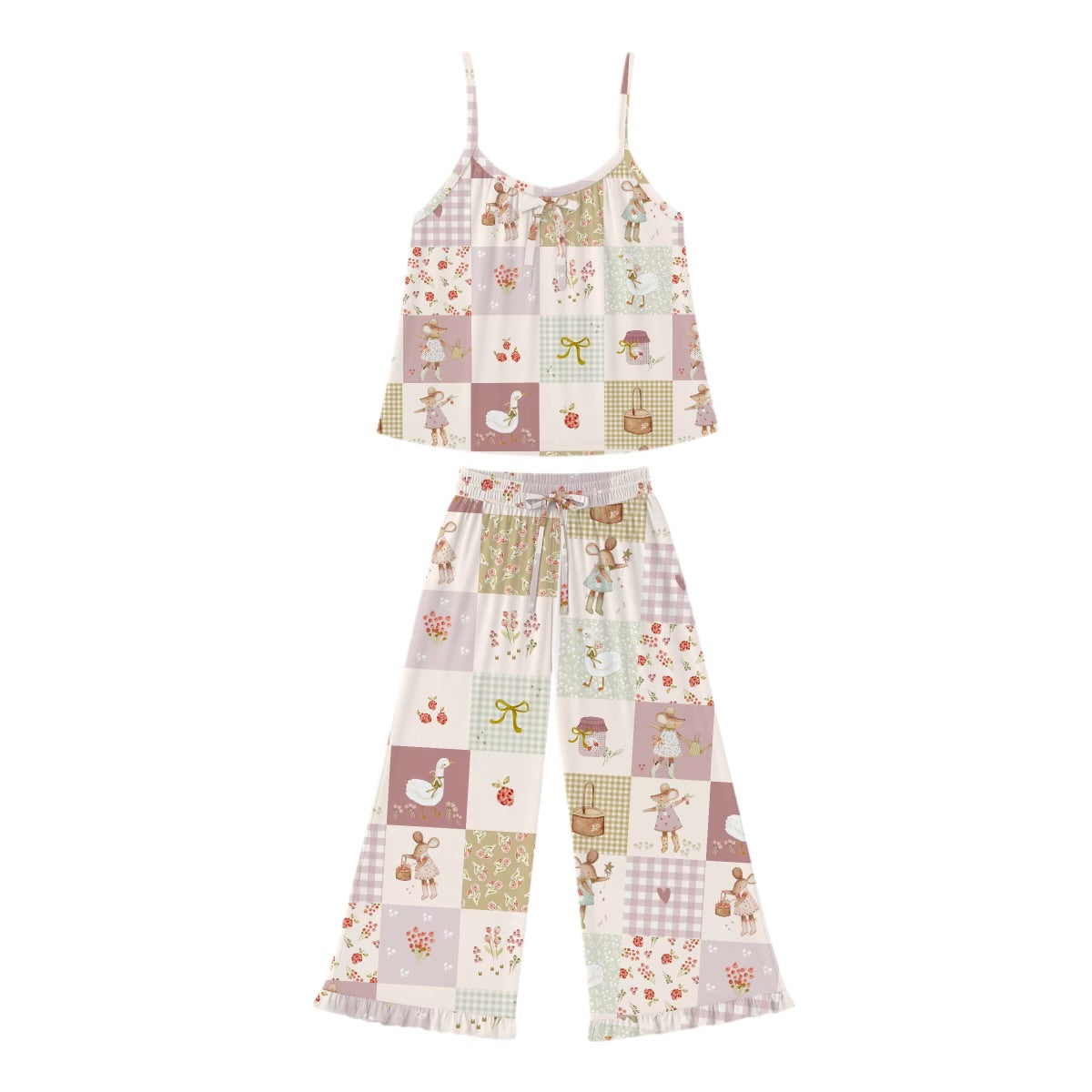 Little Mouse on The Prairie Womens Ruffle Set