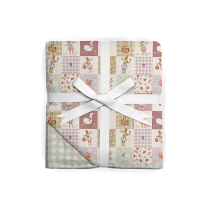 Little Mouse on The Prairie Quilted Blanket