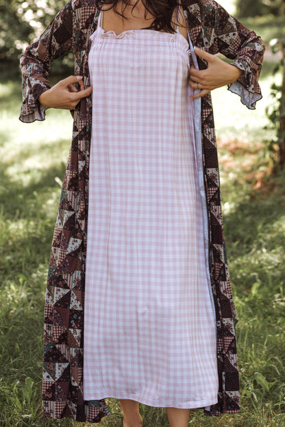 Patchwork and Posies Womens Robe
