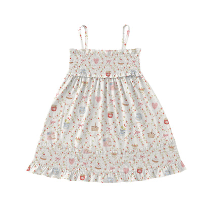 Strawberry Shortcake Ruffle Dress