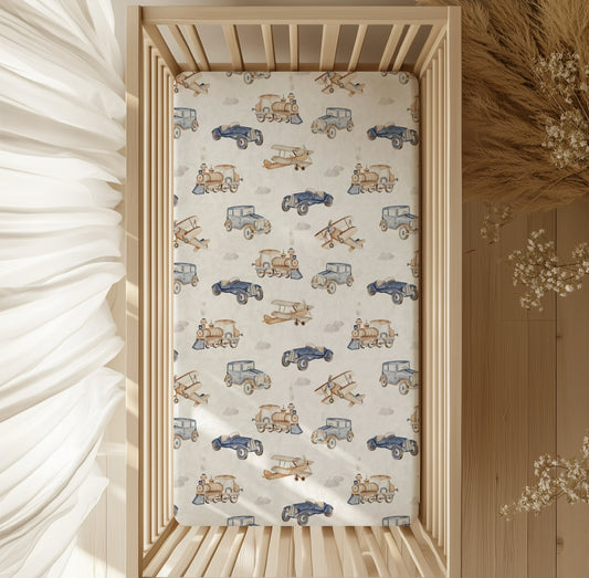 Timeless Travels Crib Sheet