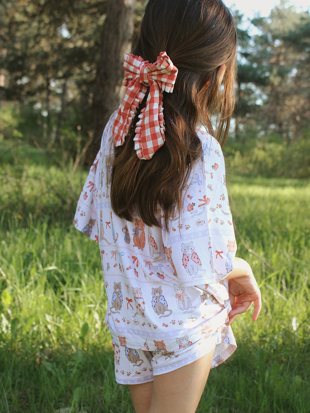 Bows and Whiskers Oversized Summer Set