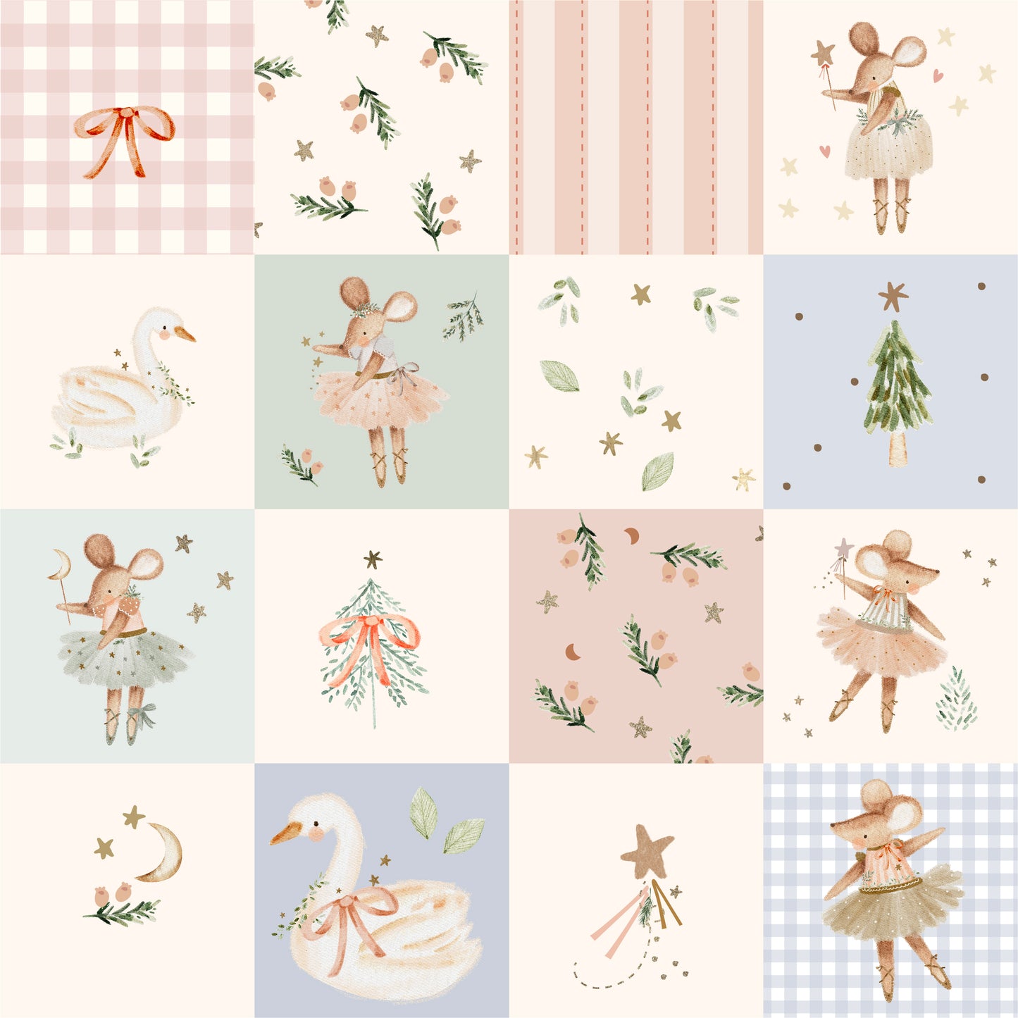 Sugar Plum Patchwork Women's Nightgown