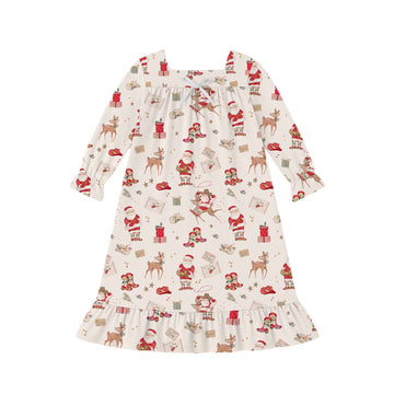 Ho-Ho Howdy Long Sleeve Dress