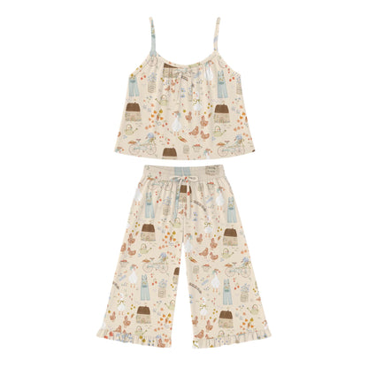 Hens and Heirlooms Culotte Set