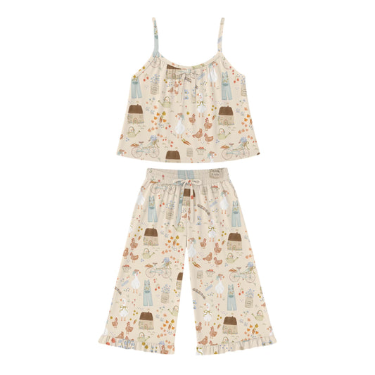 Hens and Heirlooms Culotte Set