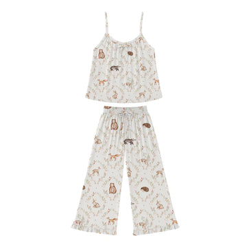 Woodland Tales Womens Ruffle Set