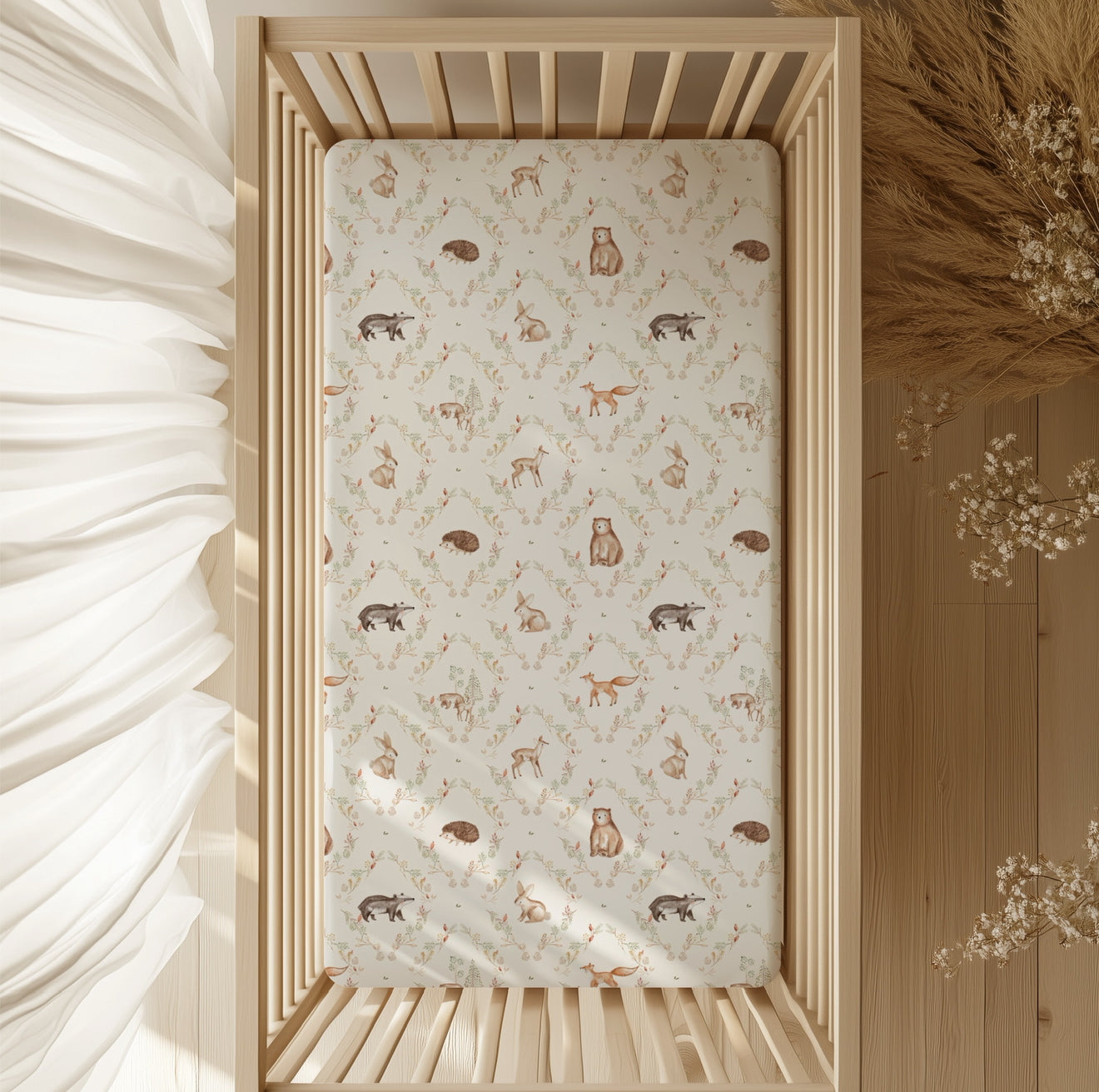 Woodland Tales Crib Sheet
