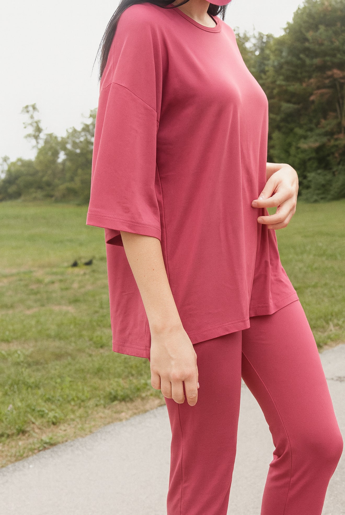 Berry Pink Women’s Lounge Set