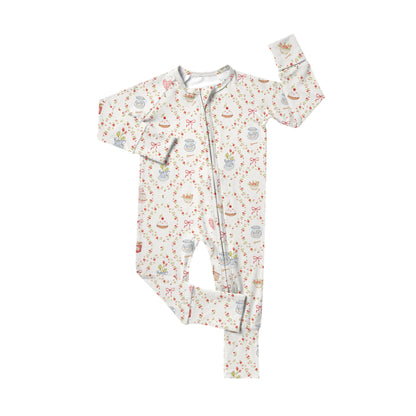 Strawberry Shortcake Zipper Romper
