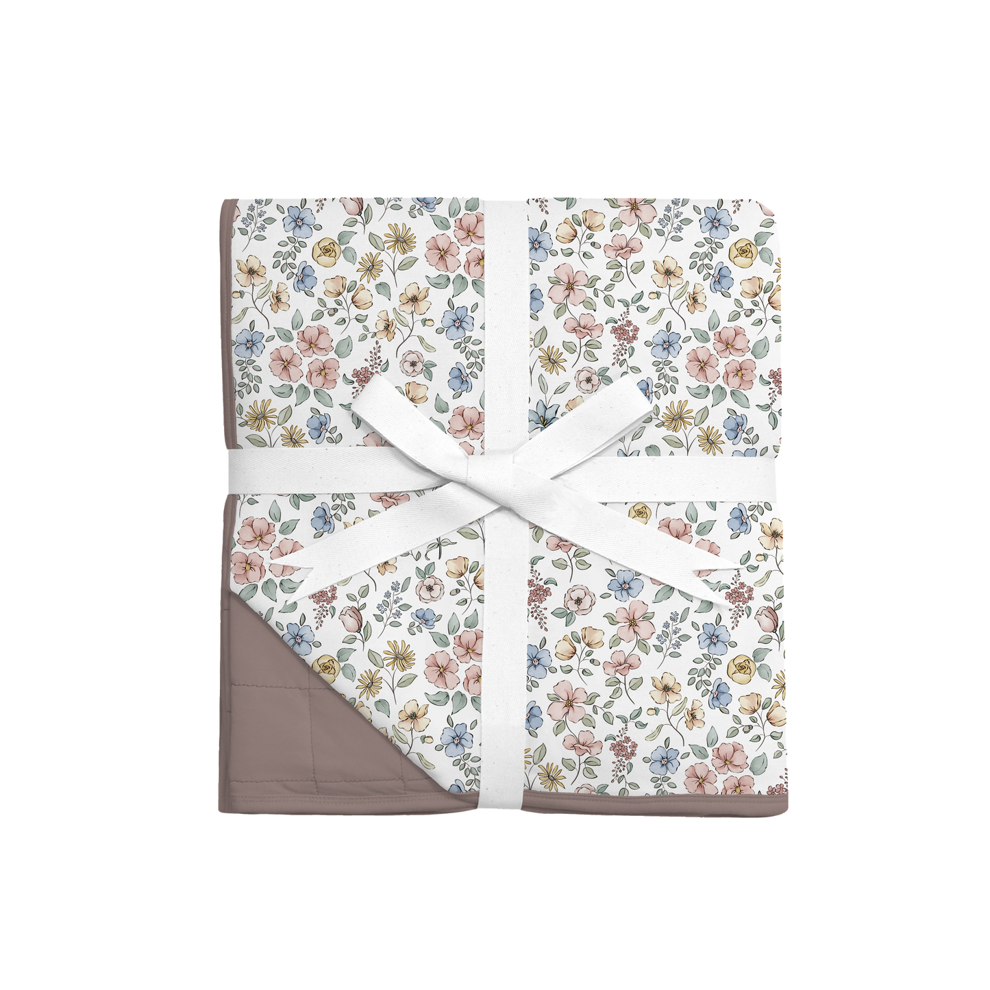 Sweetness Blooms Quilted Blanket