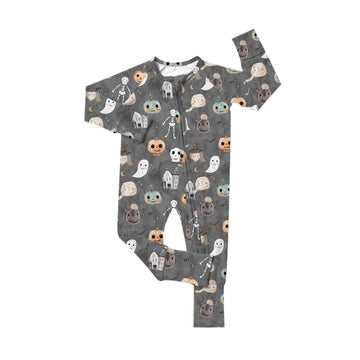 Tiny Tricksters Zipper Romper