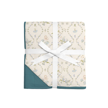 Secret Garden Quilted Blanket