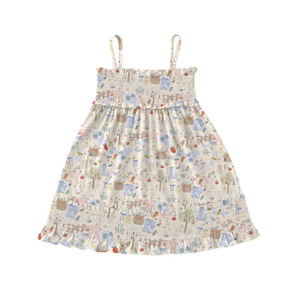 Honey and Hen Ruffle Dress