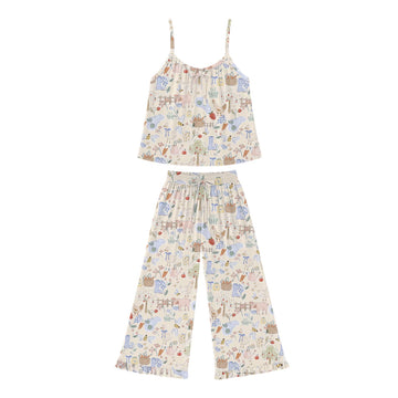 Honey and Hen Women’s Ruffle Set
