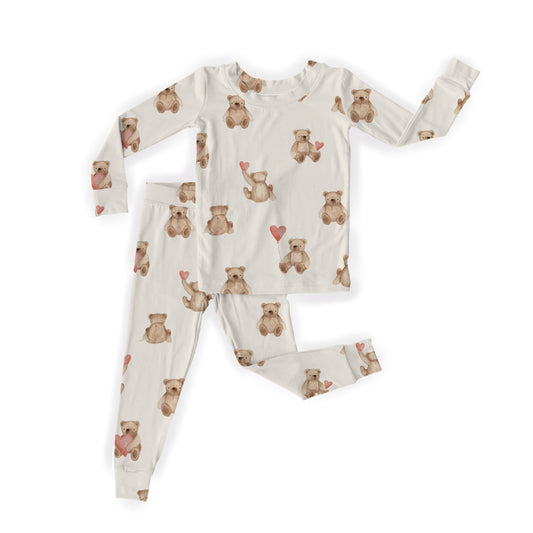 Beary Snuggly Long Sleeve Set