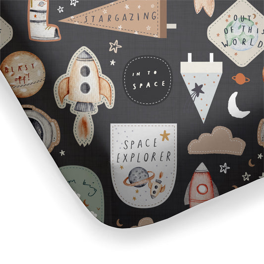 Out Of This World Crib Sheet