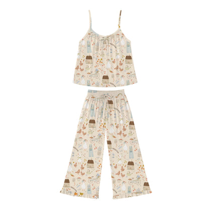 Hens and Heirlooms Women's Ruffle Set