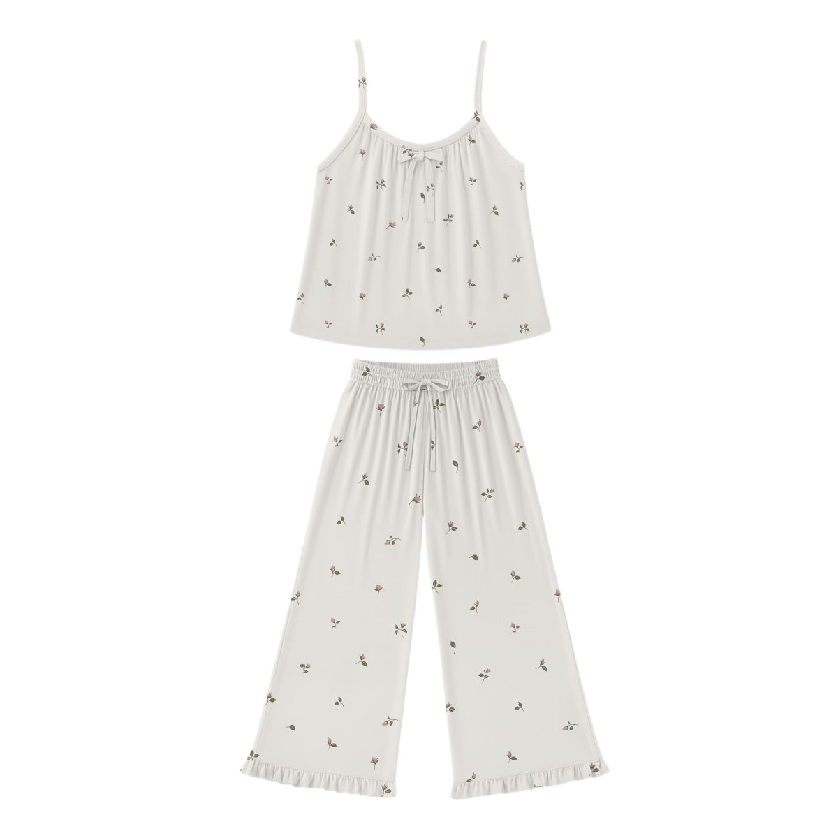 Tiny Blooms Women's Ruffle Set