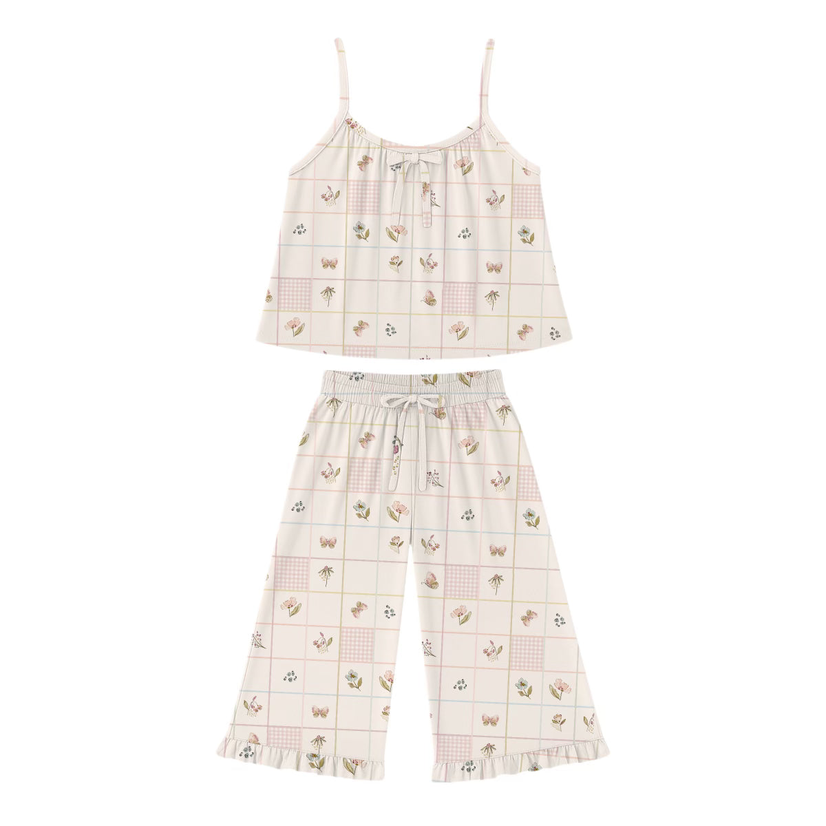 Garden Quilt Culotte Set