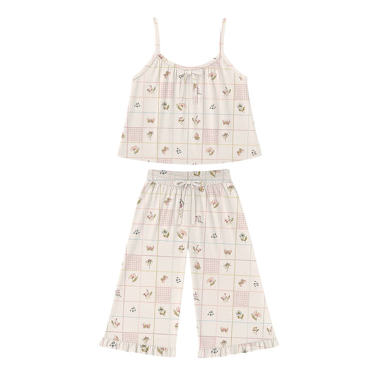 Garden Quilt Culotte Set