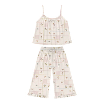 Garden Quilt Culotte Set